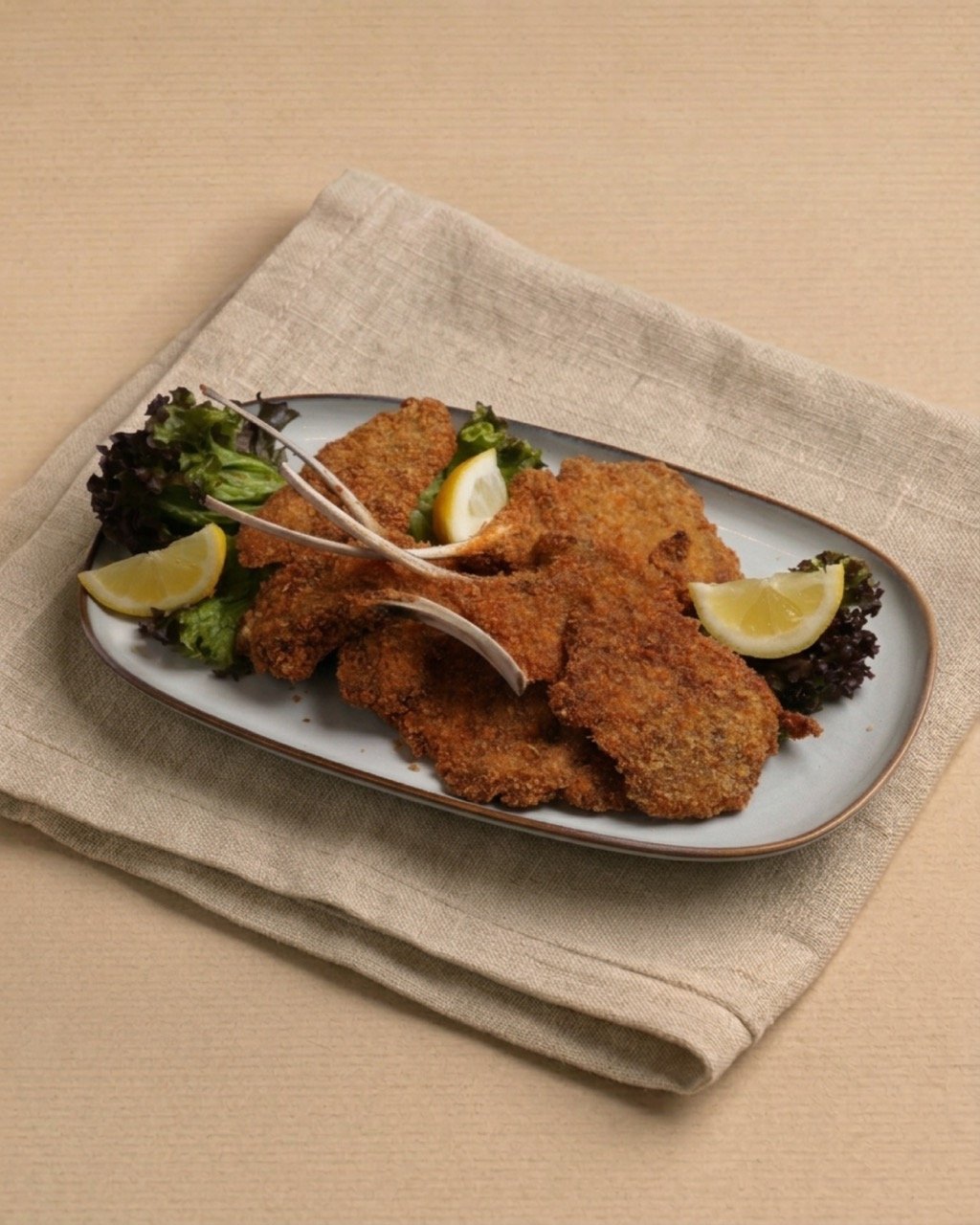 Fried Lamb Chops